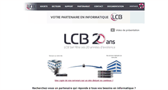 Desktop Screenshot of lcb-informatique.ch